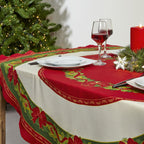 Στρογγυλό Χριστουγεννιάτικο Τραπεζομάντηλο D032 Default Title